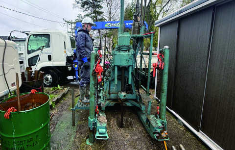 従来型ボーリングマシン