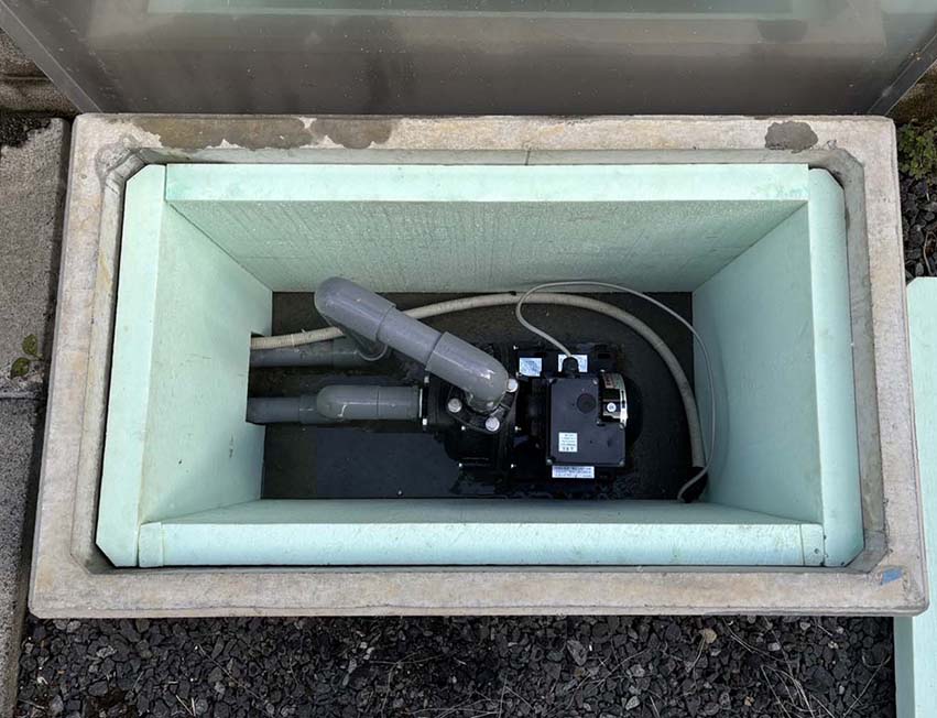 井戸地下水揚水ポンプ